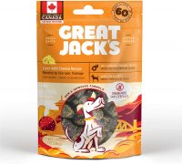 Great Jack’s –  Friandises Pour Chiens Au Foie De Porc Et Fromage – 198 G