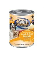 NutriSource Canne Agneau Et Riz 13 Oz