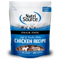 Nutrisource – Chicken Recipe Grain Free Soft & Tender Bites – 6oz