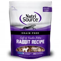 Nutrisource – Rabbit Recipe Grain Free Soft & Tender Bites – 6oz