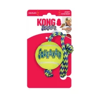 Kong Ball Squeakair Corde